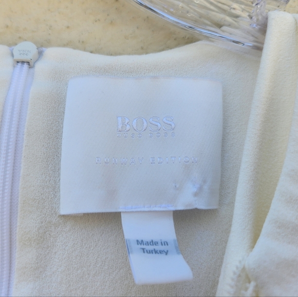 HUGO BOSS Runway Edition Fringe Midi Dress - Picture 11 of 14